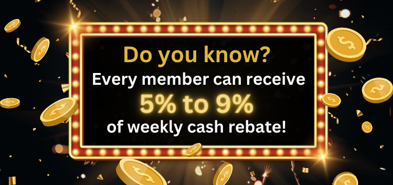 Weekly Cash Rebate Small Banner